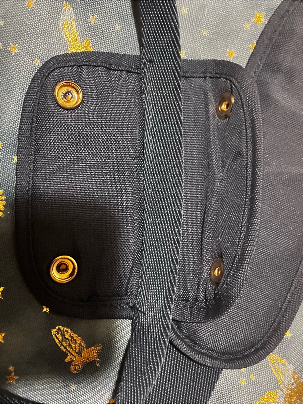 NWT PB Teen Harry Potter Enchanted Night Sky Carry On Duffel Set Monogram A - Picture 11 of 16